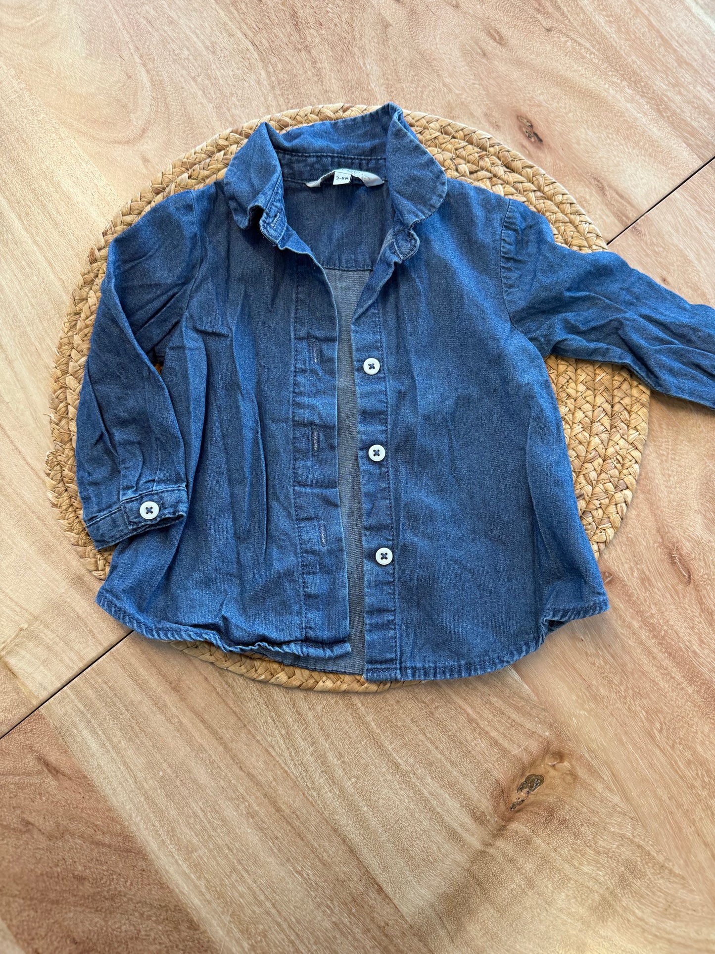 Chemise George 3-6 mois