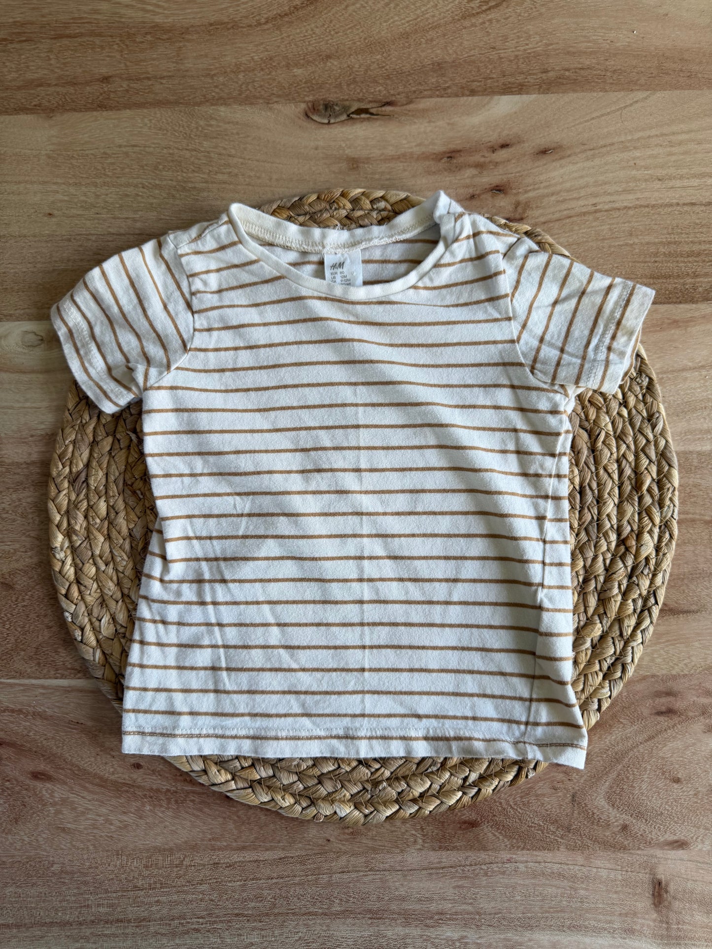 T-shirt H&M 9-12 mois