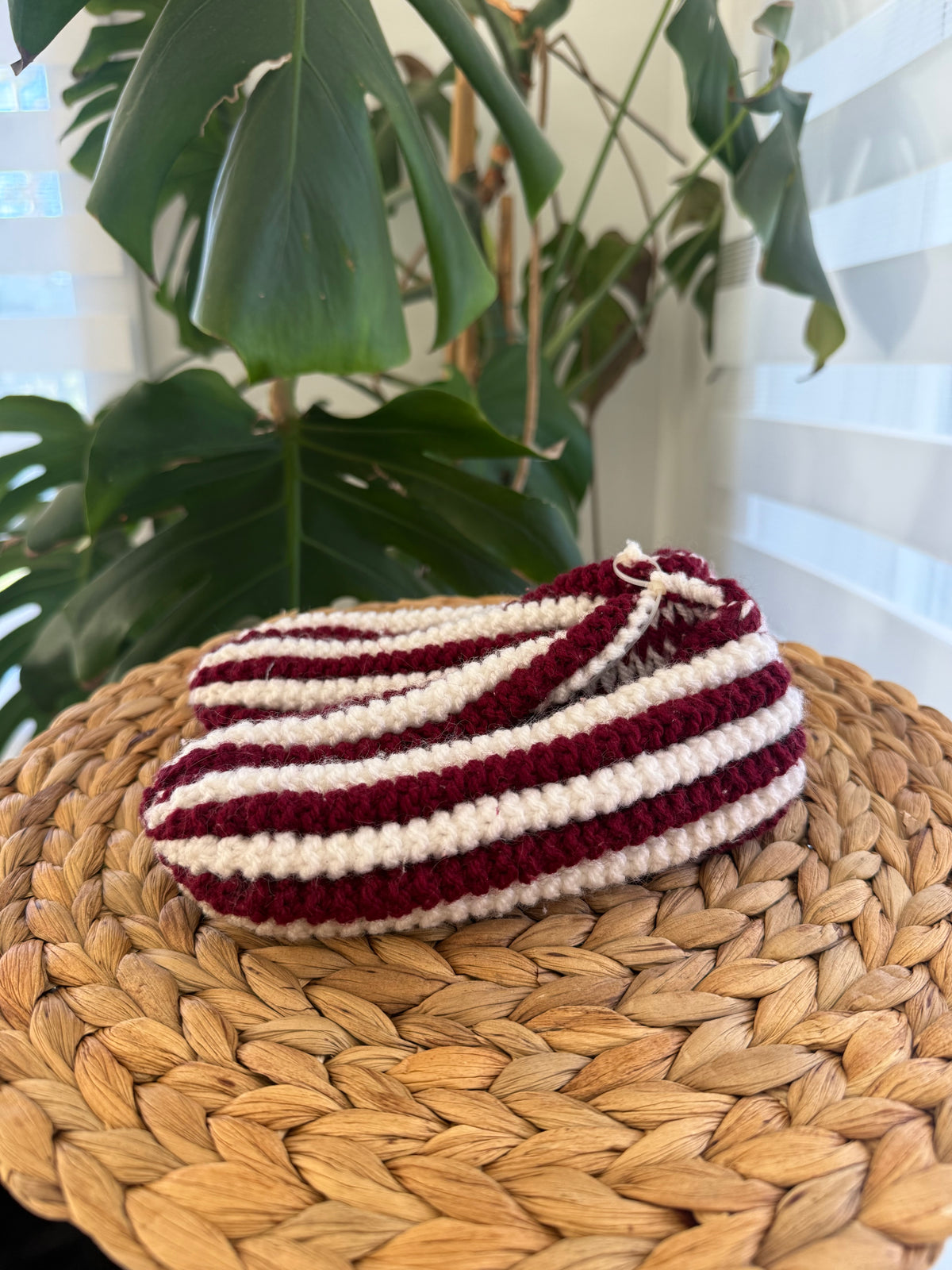 Pantoufle en tricot 9C