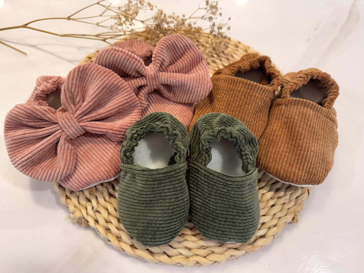 Pantoufle en velours