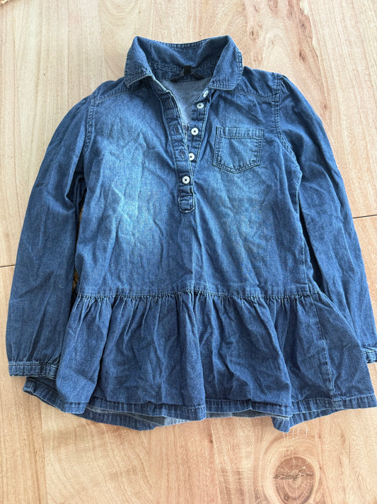 Robe en jeans gorge 6T
