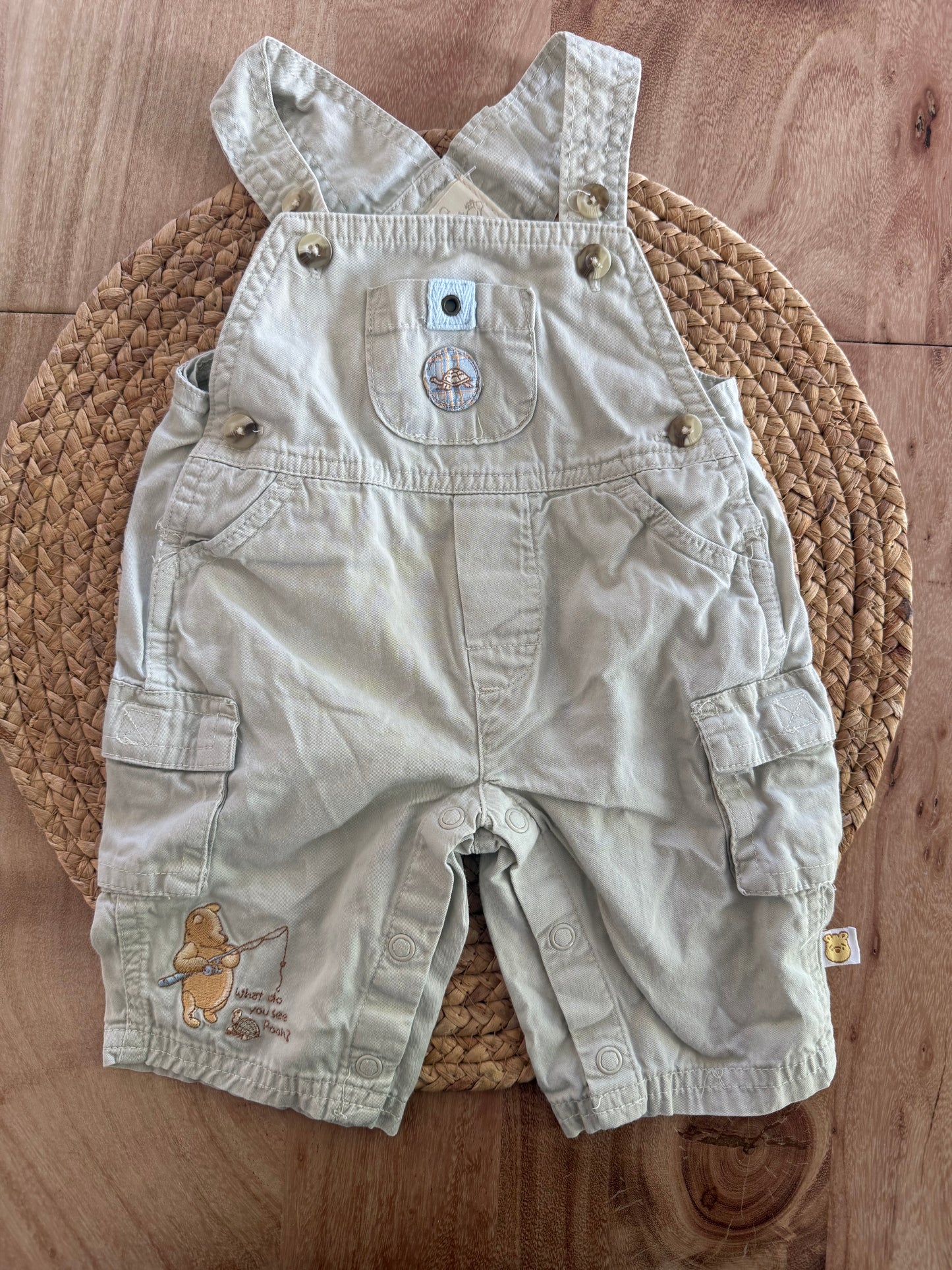 Salopette short Winnie l’ourson 12 mois