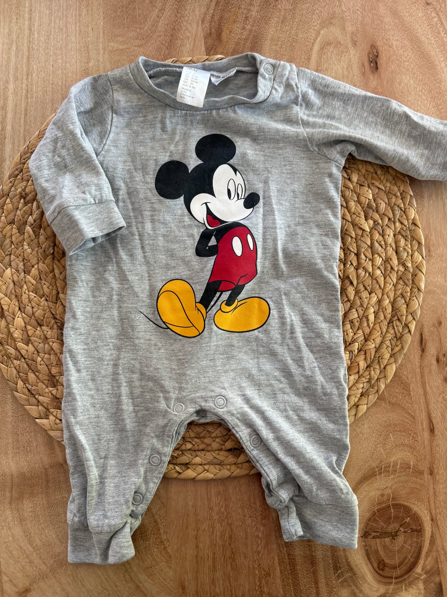 Ensemble Mickey H&M newborn