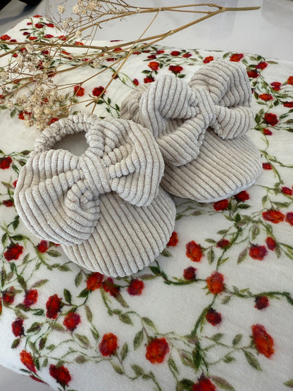 Pantoufle en velours