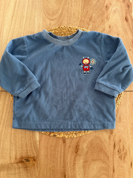 Chandail manche longue vintage 24 mois