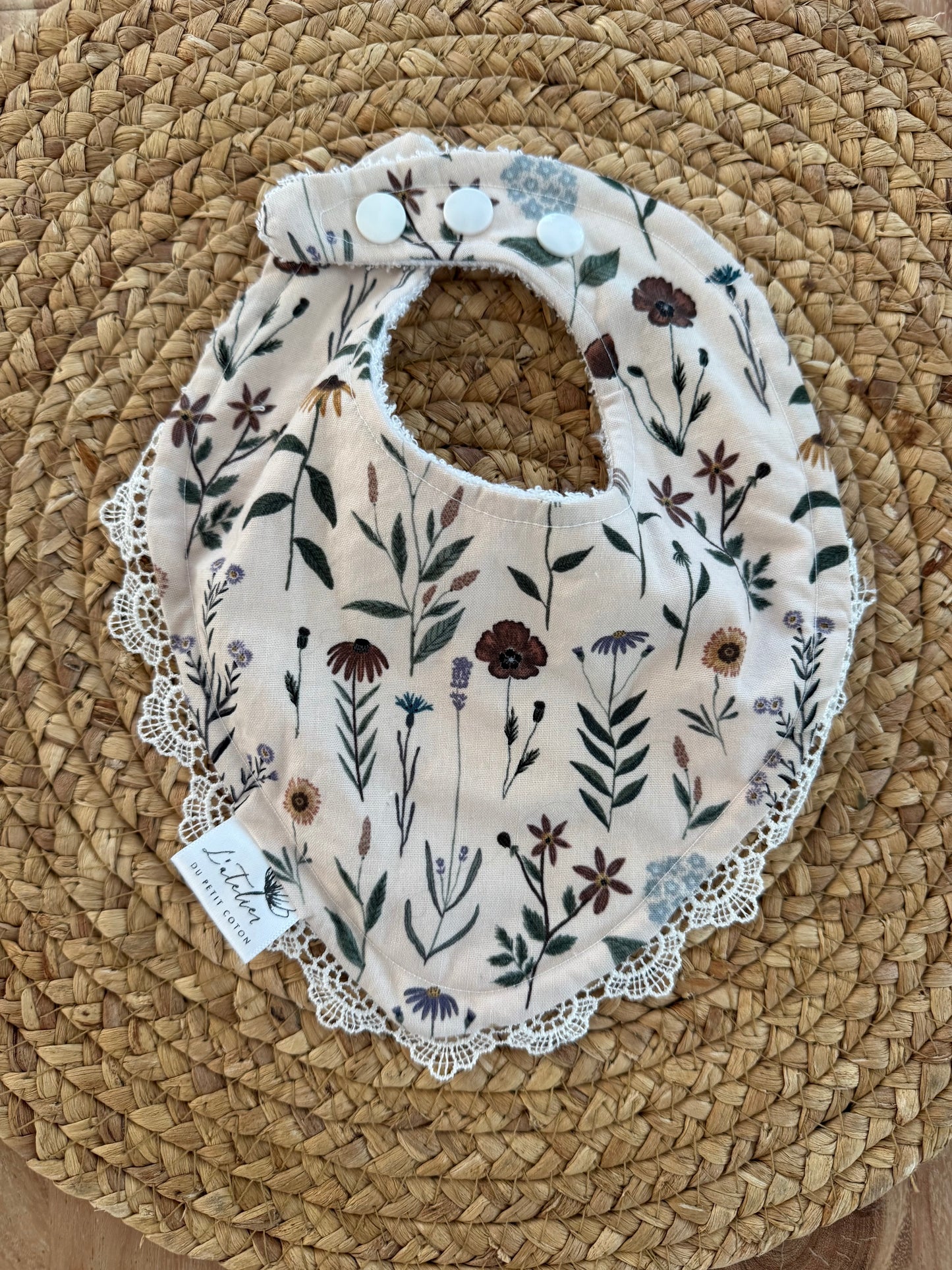 Bavoir l’atelier du petit coton