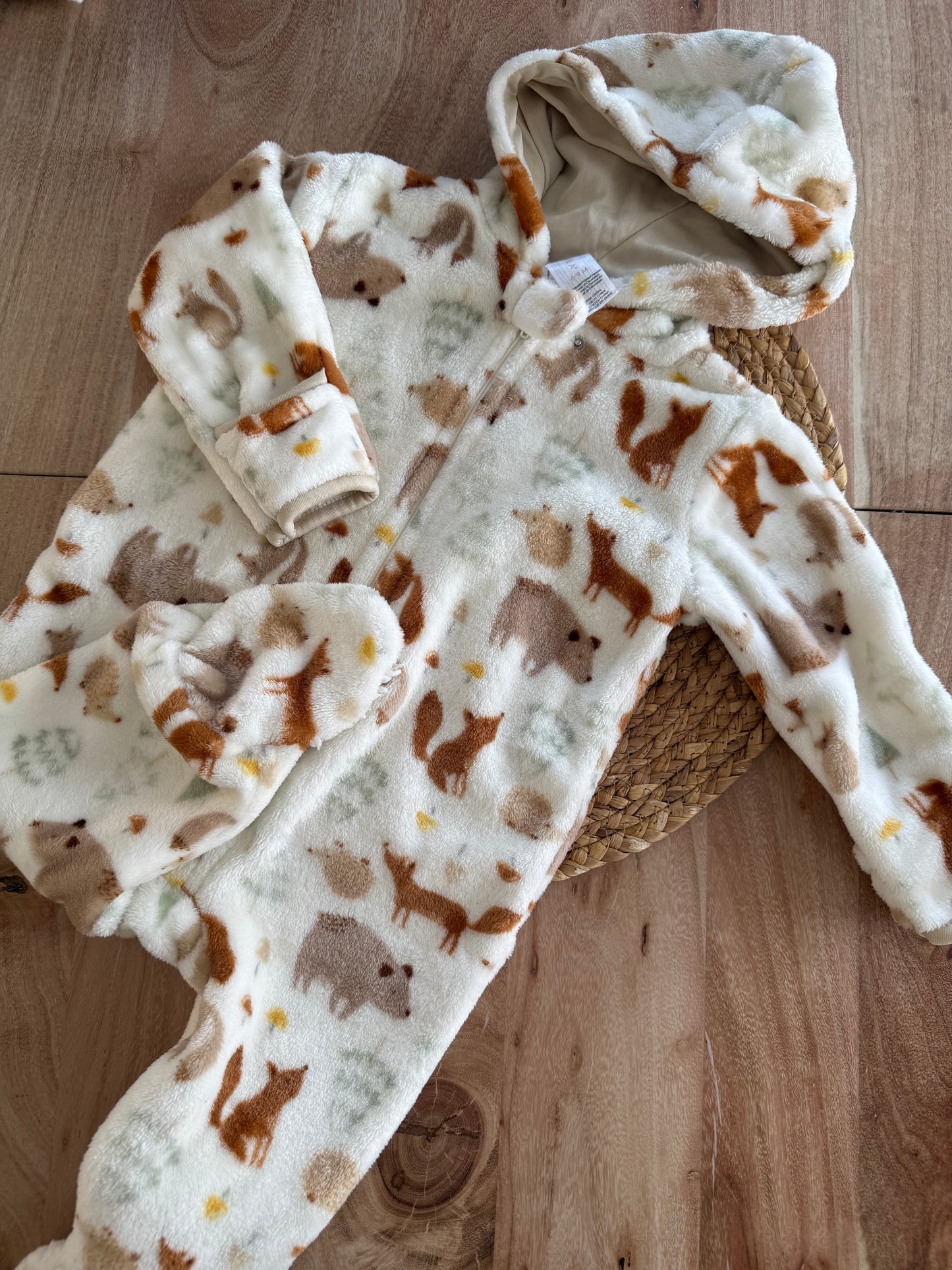 Manteau en polar 6-9 mois