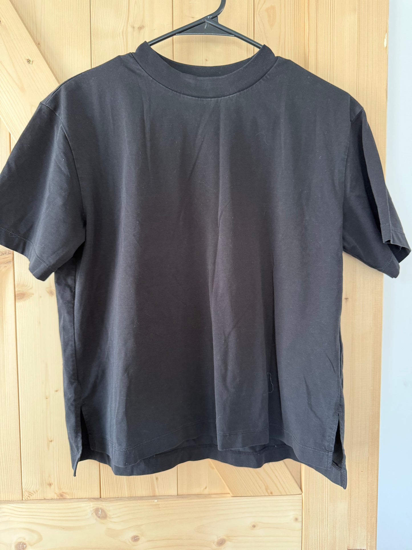 T-shirt noir Uniqlo Gr.Small
