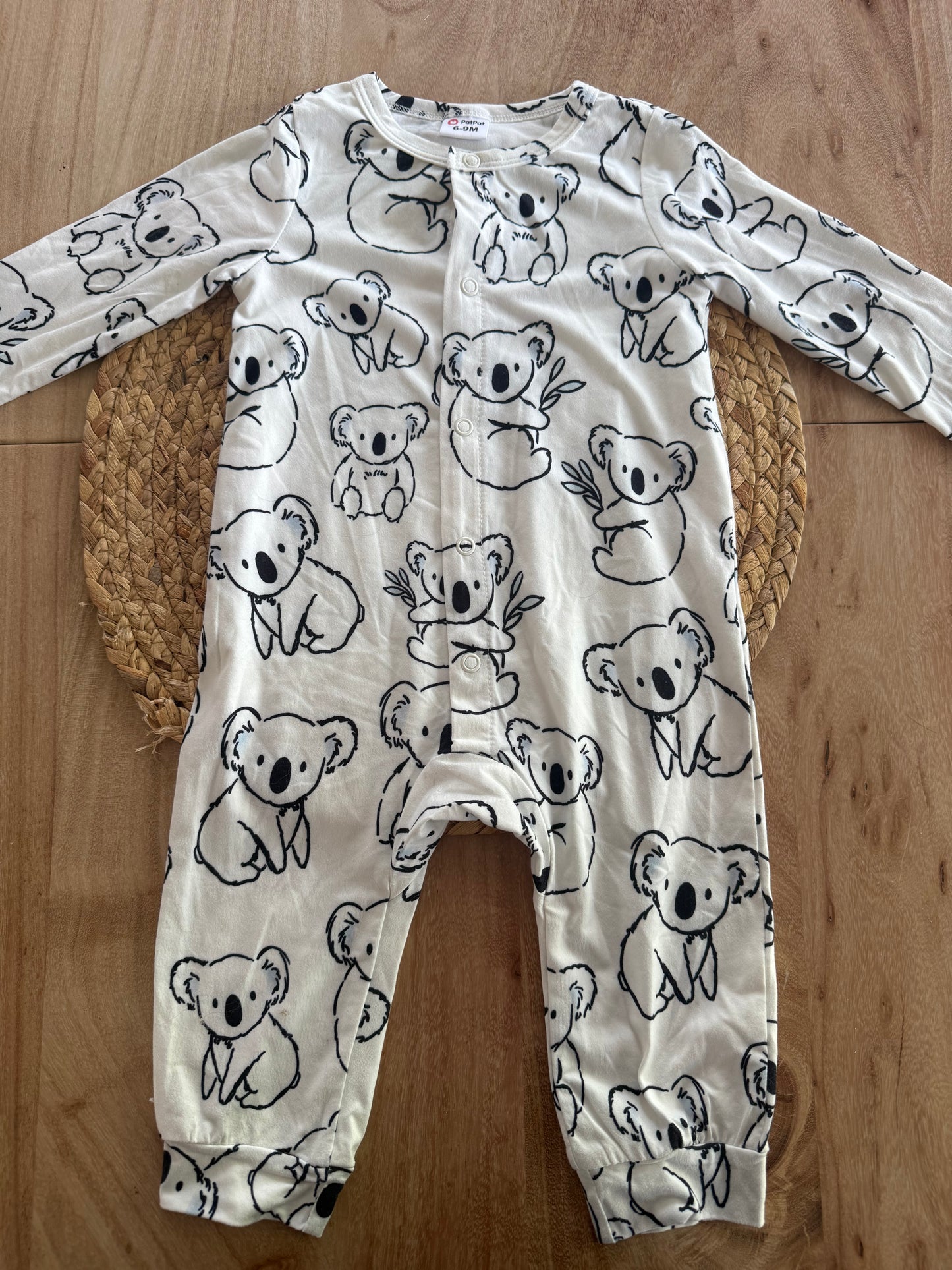 Pyjama sans pieds 6-9 mois