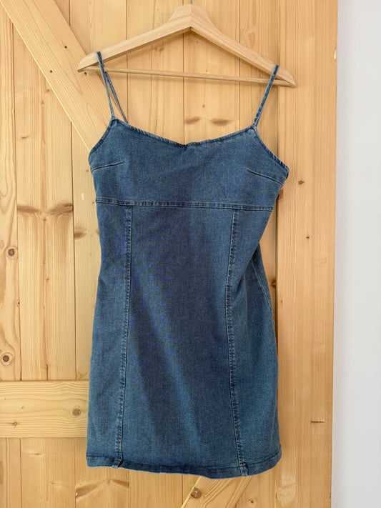 Robe en jeans large
