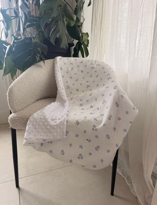 Doudou fleurs lilas