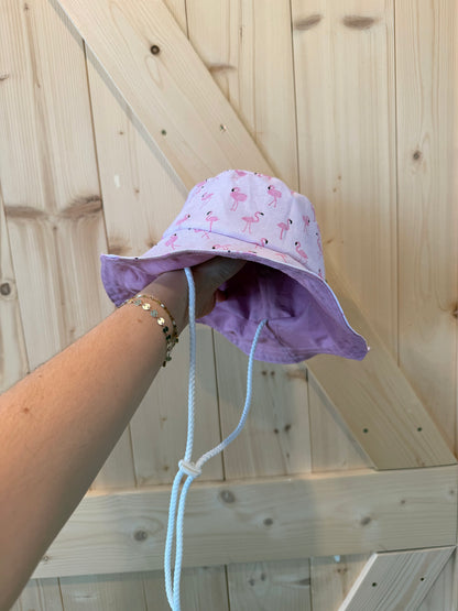 Chapeau flamant rose