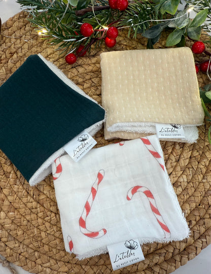 Débarbouillette de Noël