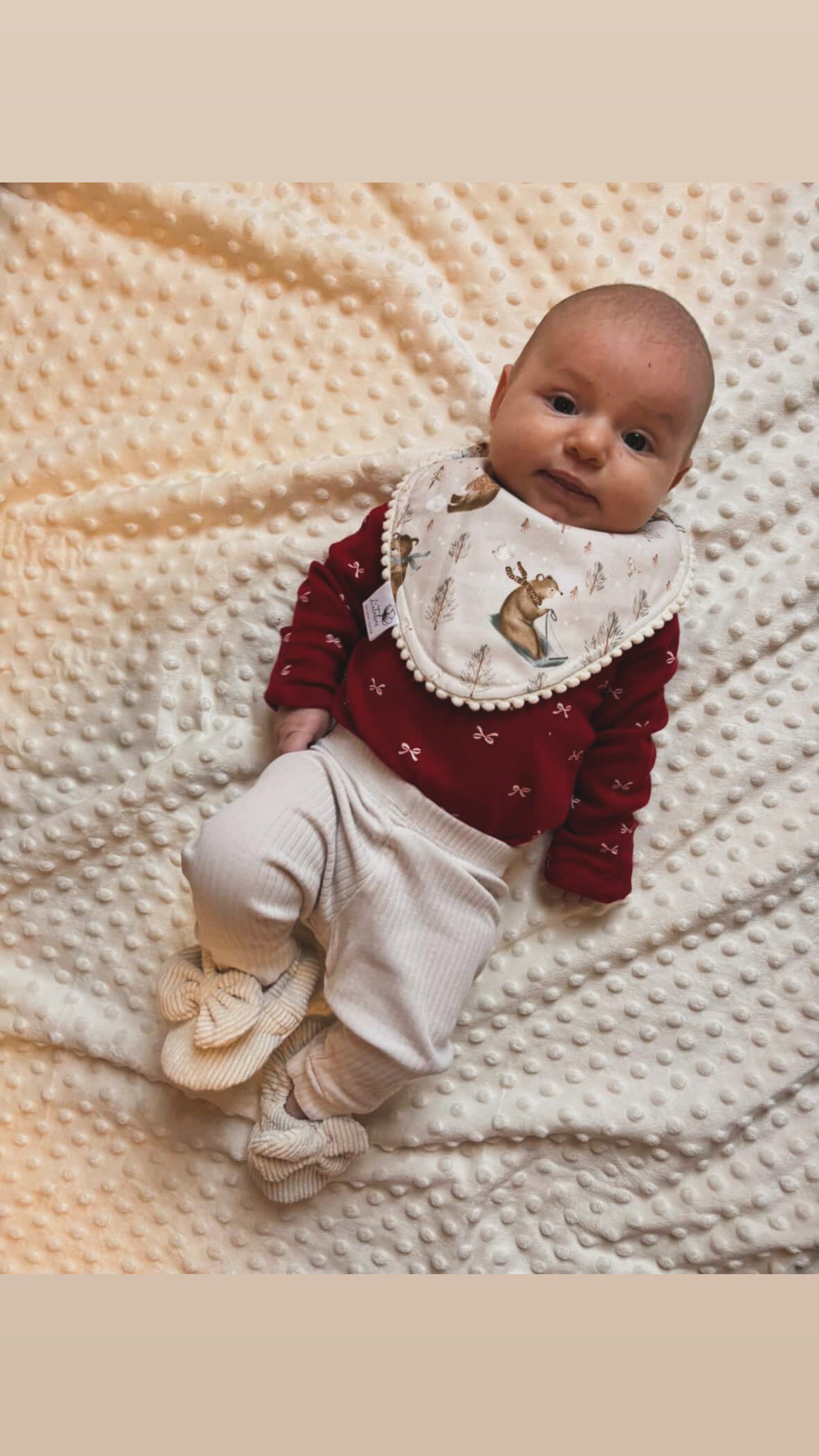 Bavoir mini ours🐻